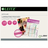 Folie Standard pentru laminare la cald, A7, 125 microni, 100 buc/set Leitz